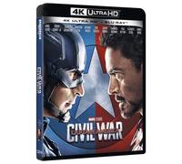 Captain America - Civil War – Marvel Comics – 4K Ultra HD + Blu-ray – 2 Blu-ray