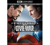 CAPTAIN AMERICA: CIVIL WAR (4K UHD Blu-ray) Chris Evans Robert Downey Joe Russo