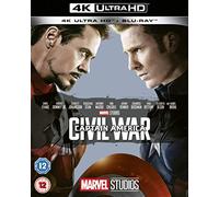 Captain America: Civil War (4K UHD Blu-ray) Daniel Brühl Emily VanCamp Paul Rudd