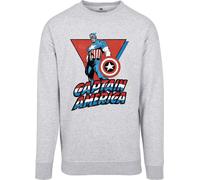 Captain America Crewneck Grey M Maglietta