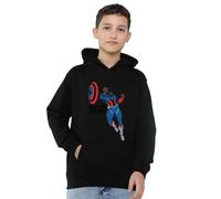 Captain America Felpa con Cappuccio Sam Wilson Doodle Erica Da (TV22676)