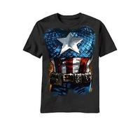Captain America Il American Way Costume Super Eroe Marvel T Shirt S-2Xl