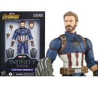 Hasbro Figura Captain America Marvel Legends 15 Cm One Size Blue / Red