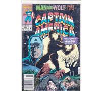 Captain America Issue 402 Man and Wolf Part 1 of 6 [Comic] by Mark Gruenwald