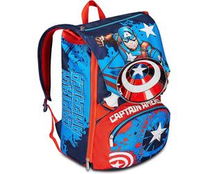 Captain America Legendary Avenger Zaino Scuola Sdoppiabile Big