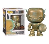 Captain America Marvel 80th Anniversary Patina Pop esclusivo per gli Stati Uniti