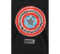 Captain America Shield Felpa con Cappuccio Lavagna per gesso Da (TV22677)