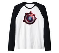 Captain America Shield Red Hulk Brave New World Maglia con Maniche Raglan