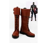 Captain America Steven Steve Rogers Cosplay scarpe costume stivali shoes boots