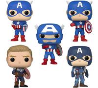 Captain America Through The Ages Pop da collezione esclusivo per gli Stati Uniti