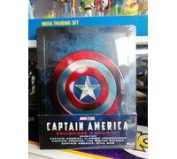 Captain America Trilogia tre film Steelbook Marvel (Limited Edition) (3 Blu Ray)