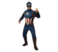 Captain AmericaUomo Deluxe Costume (BN5357)