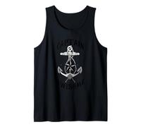 Captain Awesome - Ancora a Vela, Navigare, Regalo per Barca da Viaggio Canotta
