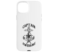 Captain Awesome - Ancora a vela, navigare, regalo per barca da viaggio Custodia per iPhone 15 Plus