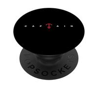 Captain barca capitano mare oceano nave navigare TIMIMO PopSockets PopGrip Adesivo