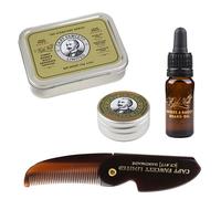 Captain Fawcett Ricki Hall's Kit Barba Olio 10 ml + Cera Baffi 15 ml