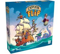 Captain Flip - Board Game, Play As a Pirate Captain, Recruit Crew, Collect Coins