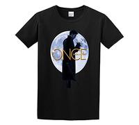 Captain Hook Killian Jones Unisex 100% Cotton Short-Sleeve T-Shirts Black XXL