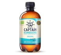 Captain Kombucha - Te Kombucha, Raw Vegan - 12 x 400 ml (Original)