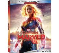CAPTAIN MARVEL (Blu-ray) Brie Larson Samuel L. Jackson Ben Mendelsohn Lee Pace