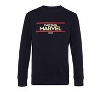 Captain Marvel Felpa Lettere Donna (NS5454)
