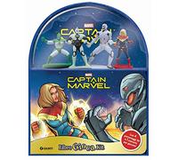 Captain Marvel. Libro gioca kit. Con 4 gadget
