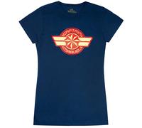 Captain Marvel Maglietta Logo Donna