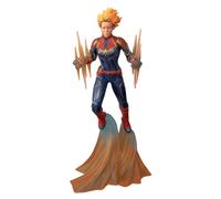 Captain Marvel - Statua in Diorama in PVC da 11 pollici della Galleria Binary Ma