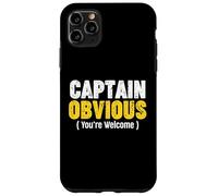 Captain Obvious Custodia per iPhone 11 Pro Max