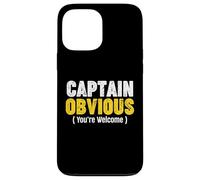 Captain Obvious Custodia per iPhone 13 Pro Max
