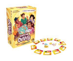 Captain obvious - dai 10 anni - party game competitivo e divertente - gioco da tavola per amici e famiglia che premia il più banale
