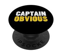 Captain Obvious PopSockets PopGrip Adesivo