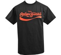 Captain Sensible Mens Punk T-Shirt The Damned Punk Rock Merch Enjoy Black 3XL