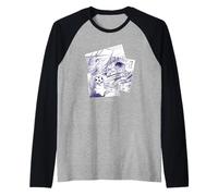 Captain TSUBASA Il Gol dell’Addio (Scena famosa) Maglia con Maniche Raglan