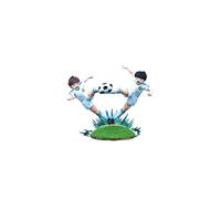 CAPTAIN TSUBASA OLIVER HUTTON & TOM BECKER GOLDEN TWIN SHOT ANIME MANGA - FIGURES