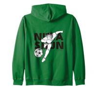 Captain Tsubasa Shun Nitta (C) Yoichi Takahashi Felpa con Cappuccio
