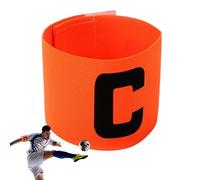 Captain's Armband Soccer - Capitano di calcio Armband, gruppo leader della Premium | Fascia da calcio elastica perfetta, stabilità incrollabile, accessorio della di calcio