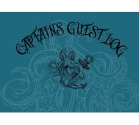 Captains Guest Book: Kracken Octopus Pirate Nautical Themed Visitor Sign-In Register With A Unique Boat Themed Interior Perfect For An Owner Of A Sailing Vessel, Motorboat, Launch or Yacht