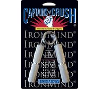 Captains of Crush - Pinza per allenamento delle mani, Donna UOMO, argento, (54 kg) - punto cinco