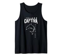 Captiva Island Souvenir, Florida Dolphin Sailing Boat, FL Canotta