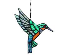 Captivating Hummingbird Detailing: This exquisite ornament highlights a s
