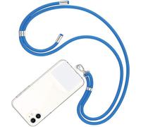 Captor Cordino Catenella Laccio Porta Cover per Telefono Smartphone Cellulare da Collo - Tracolla Catenina con Cordini da Phone Cellulari Telefoni Accessori Universale Laccetti Donna Uomo (Azzurro)
