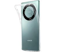 Captor Cover Honor Magic 5 Lite, Custodia Trasparente in Silicone TPU Morbido, Sottile, Anti-Graffio, Protezione Fotocamera, Anti-Ingiallimento, Flessibile e Resistente per Cover Magic 5 Lite Honor