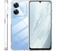 Captor Cover Trasparente per Realme Note 60 4G, Custodia TPU in Silicone Flessibile Morbida e Sottile, Protezione con Bordo Rialzato per Schermo e Fotocamera