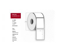 Capture CA-800264-105 etichetta per stampante Bianco (Label 102 x 25mm, Core 25m