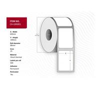 Capture CA-LB3001 etichetta per stampante Bianco (Label 100x100, Core 25, - Diam