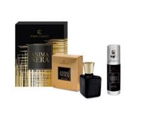 CAPUCCI ANIMA NERA Kit Uomo EDP 100ml + Deo Acqua 120ml Profumo Originale