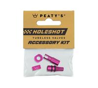 Capuchons valvole Tubeless Peaty's Holeshot Fast Flow Violet