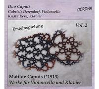 Capuis Matilde - Opere Per Violoncello E Pianoforte, Vol.