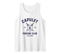 Capulet Fencing Club Romeo And Juliet Funny Book Lover Canotta
